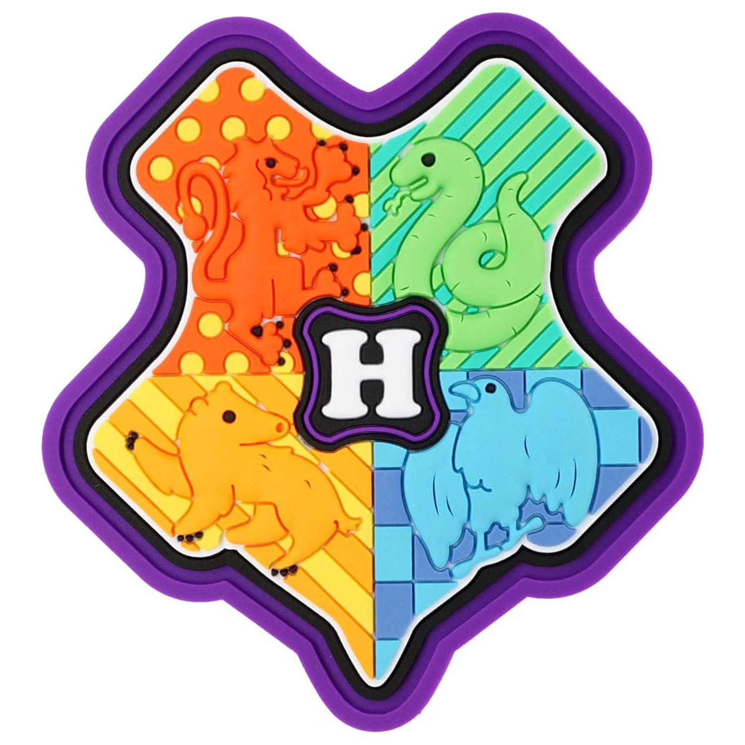 Harry Potter Soft Touch PVC 3D Magnets Hogwarts product photo