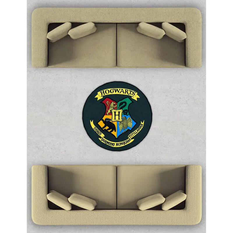 Harry Potter Carpet Hogwarts Shield 100 x 100 cm product photo