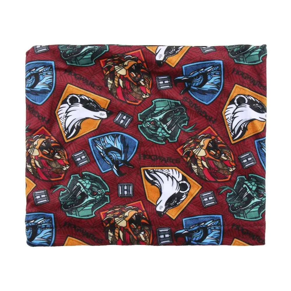 Harry Potter Hogwarts Kids winter set snood hat gloves product photo