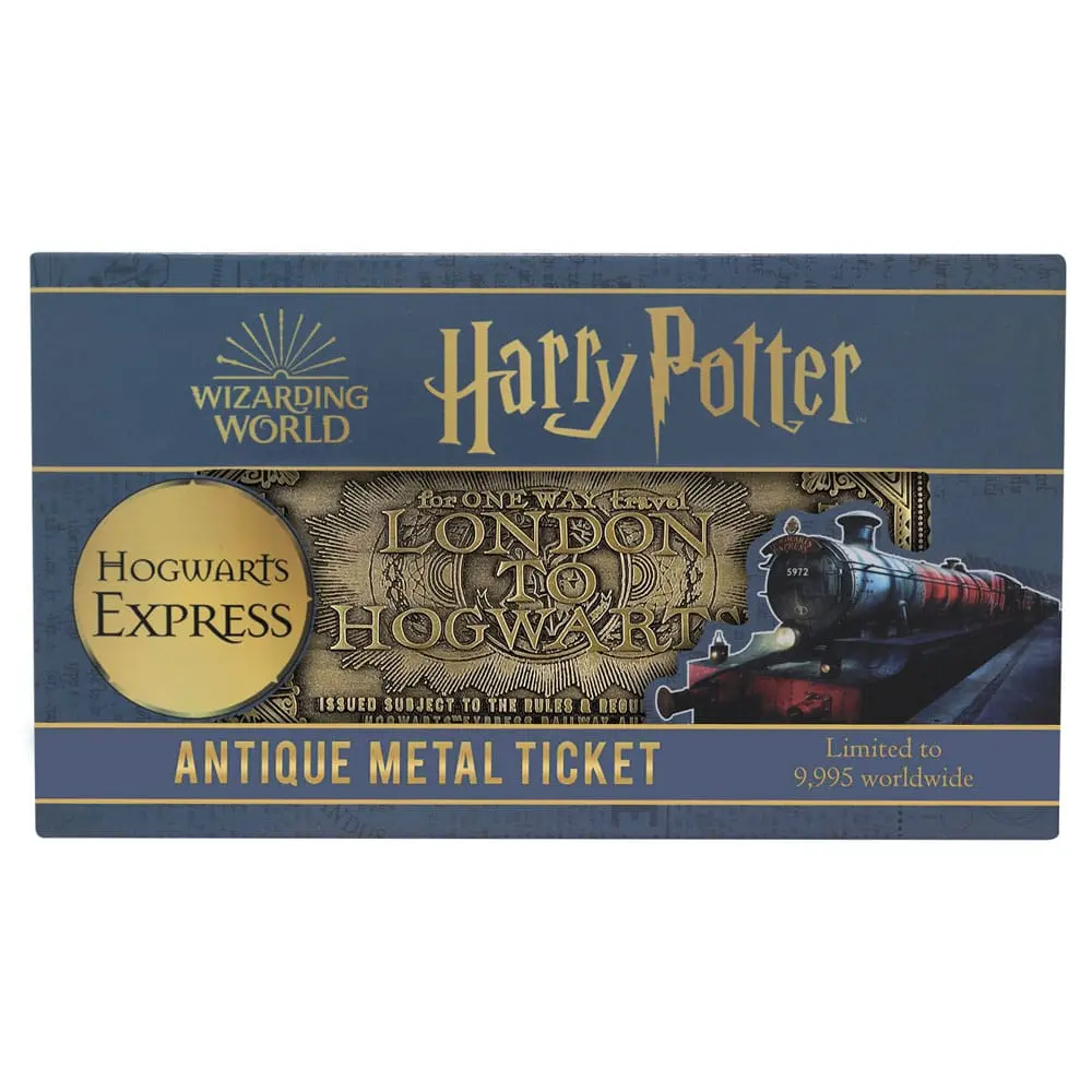 Harry Potter Replica Hogwarts Train Ticket Limited Edition termékfotó