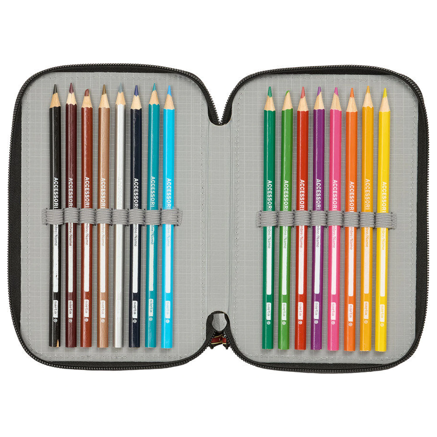 Harry Potter Hogwarts triple pencil case 37pcs product photo