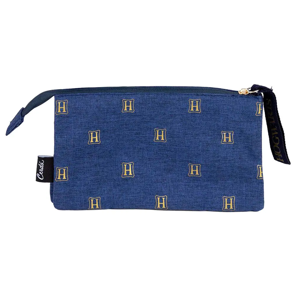 Harry Potter Hogwarts triple pencil case product photo