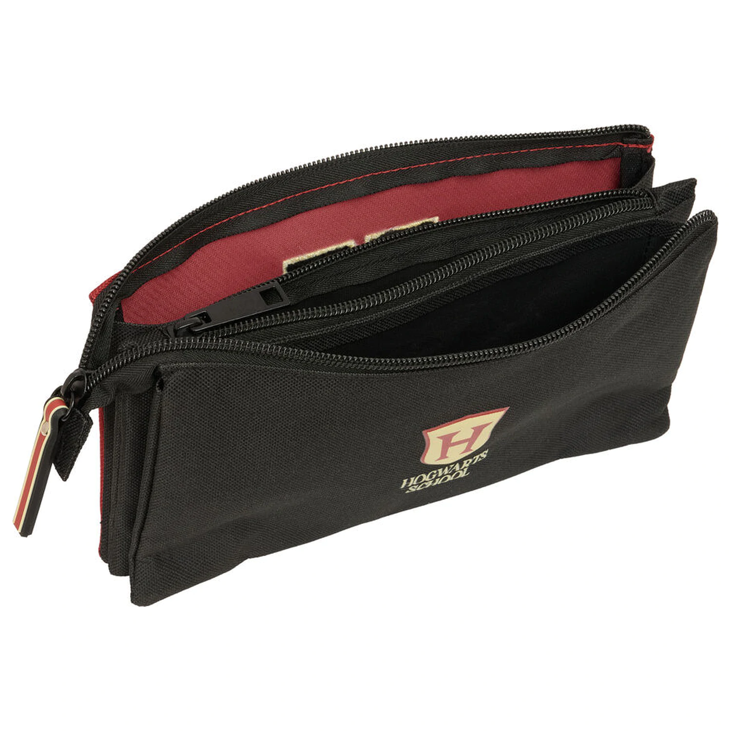 Harry Potter Hogwarts triple pencil case product photo