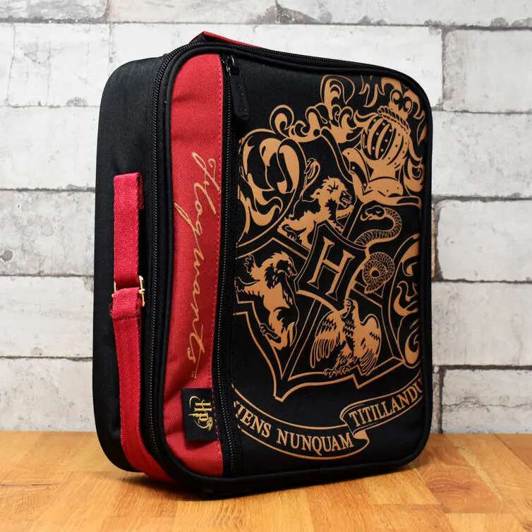 Harry Potter Deluxe Lunch Bag (Black) Crest termékfotó