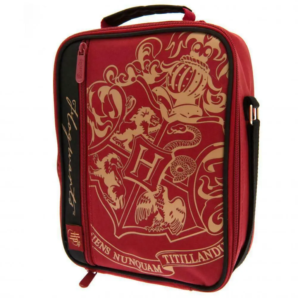 Harry Potter Deluxe Lunch Bag (Burgundy) Crest product photo