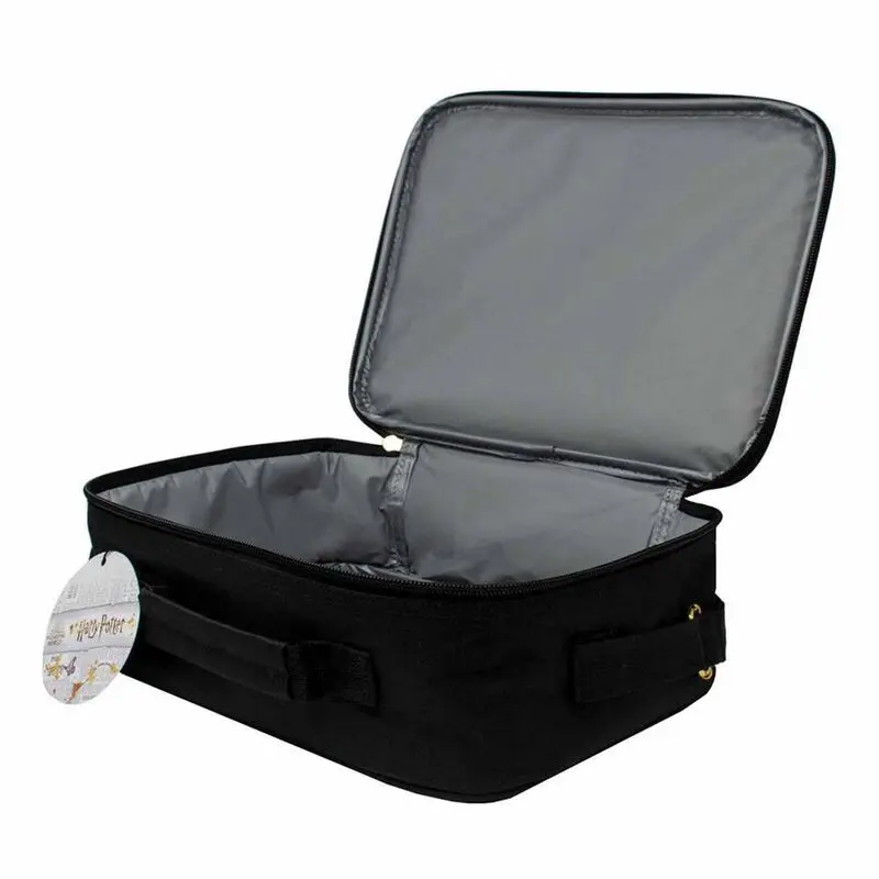 Harry Potter Lunch Bag Hogwarts Black &amp; Gold product photo