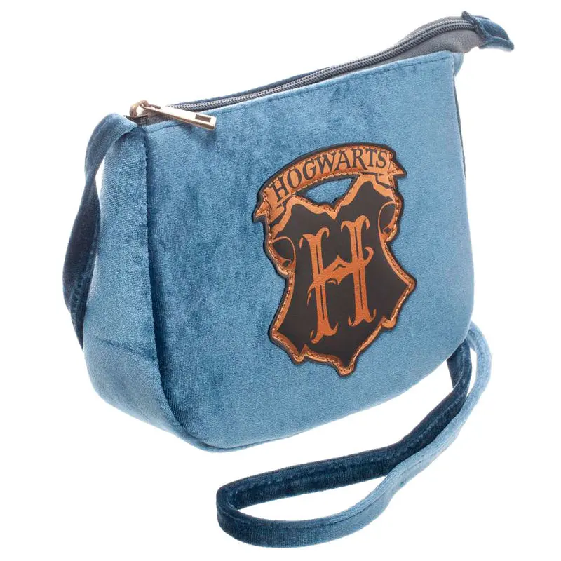 Harry Potter Hogwarts velvet crossbody bag product photo
