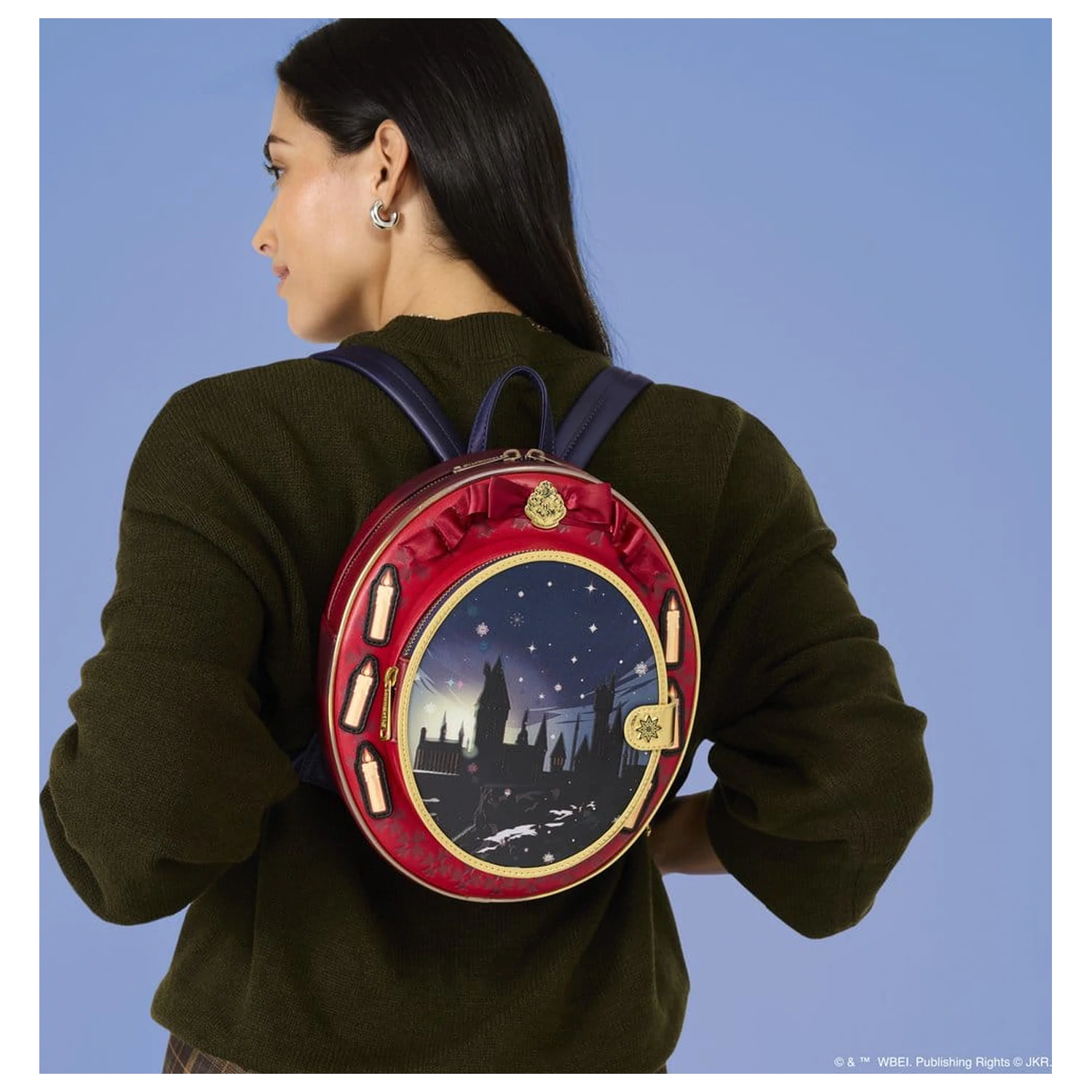 Harry Potter by Loungefly Mini Backpack Holiday Cameo product photo