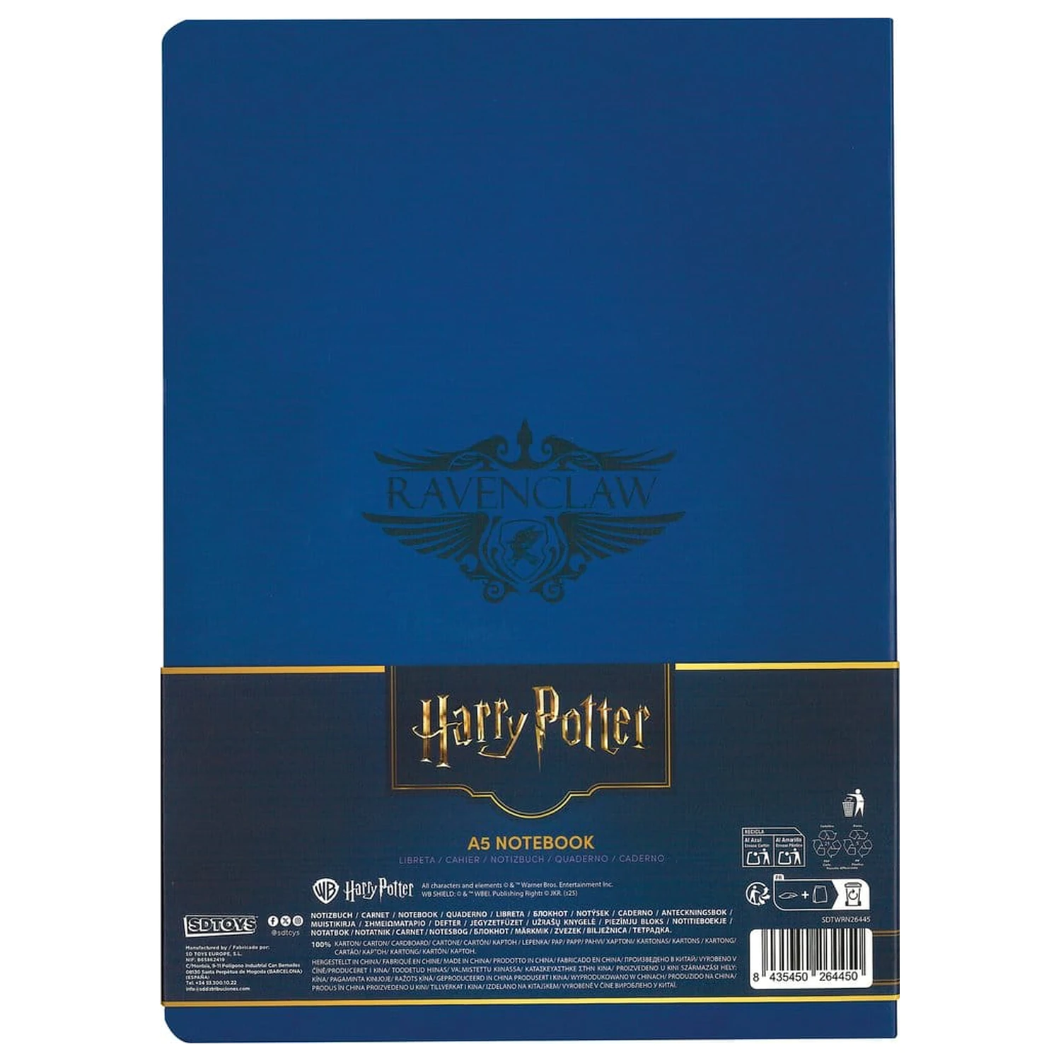 Harry Potter Softcover Notebook Ravenclaw 21 cm product photo