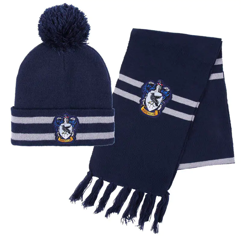 Harry Potter Ravenclaw beanie &amp; scarf set product photo