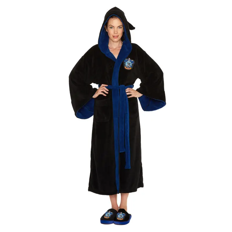 Harry Potter Ladies Fleece Bathrobe Ravenclaw product photo