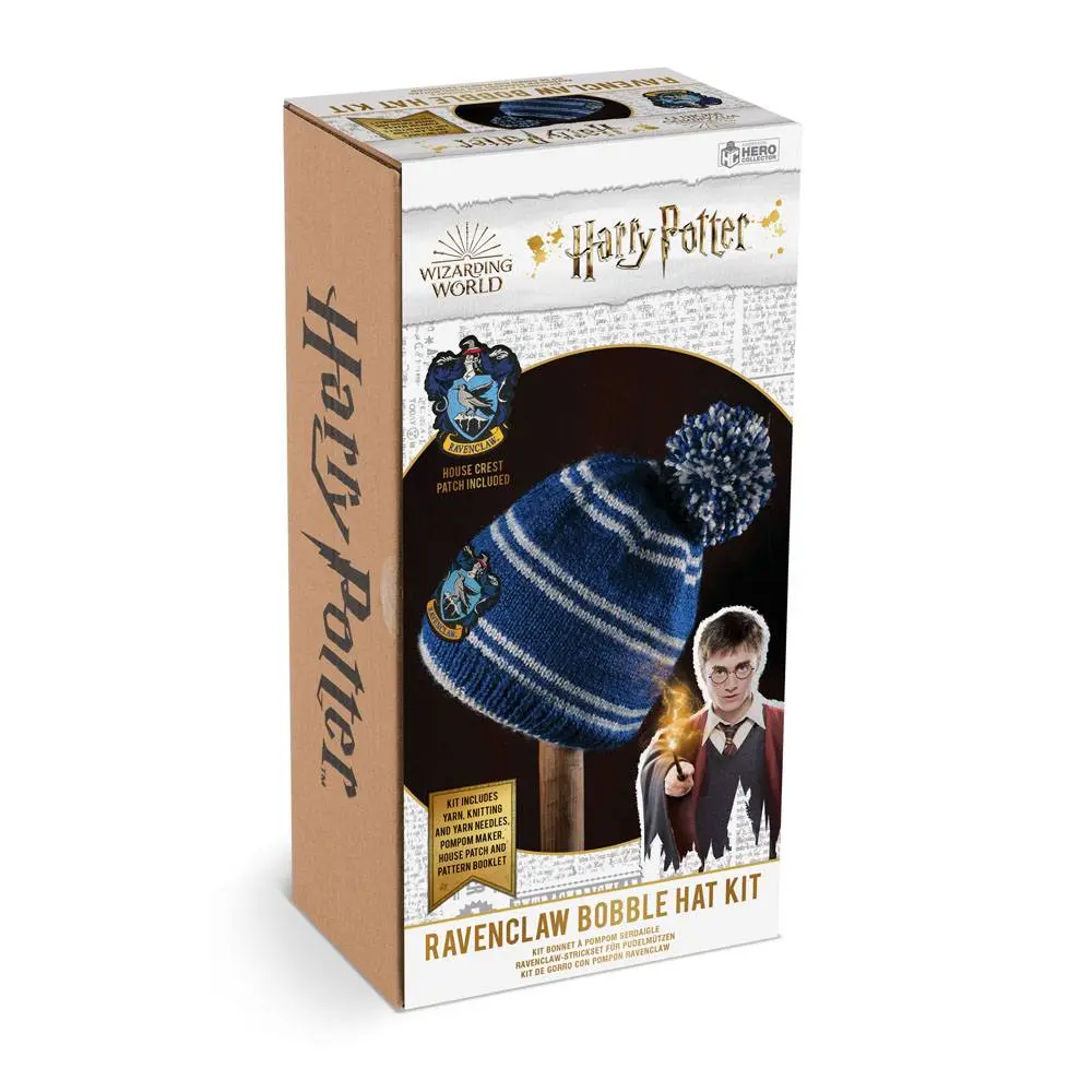 Harry Potter Knitting Kit Beanie Hat Ravenclaw product photo