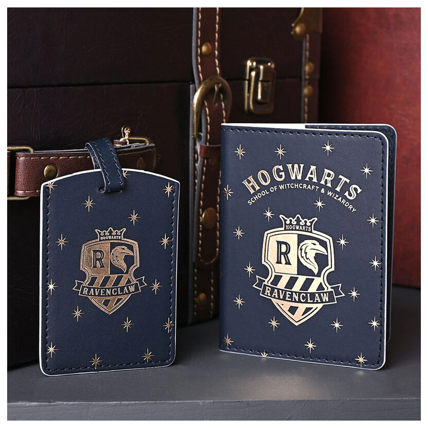 Harry Potter Ravenclaw passport holder & luggage tag product photo