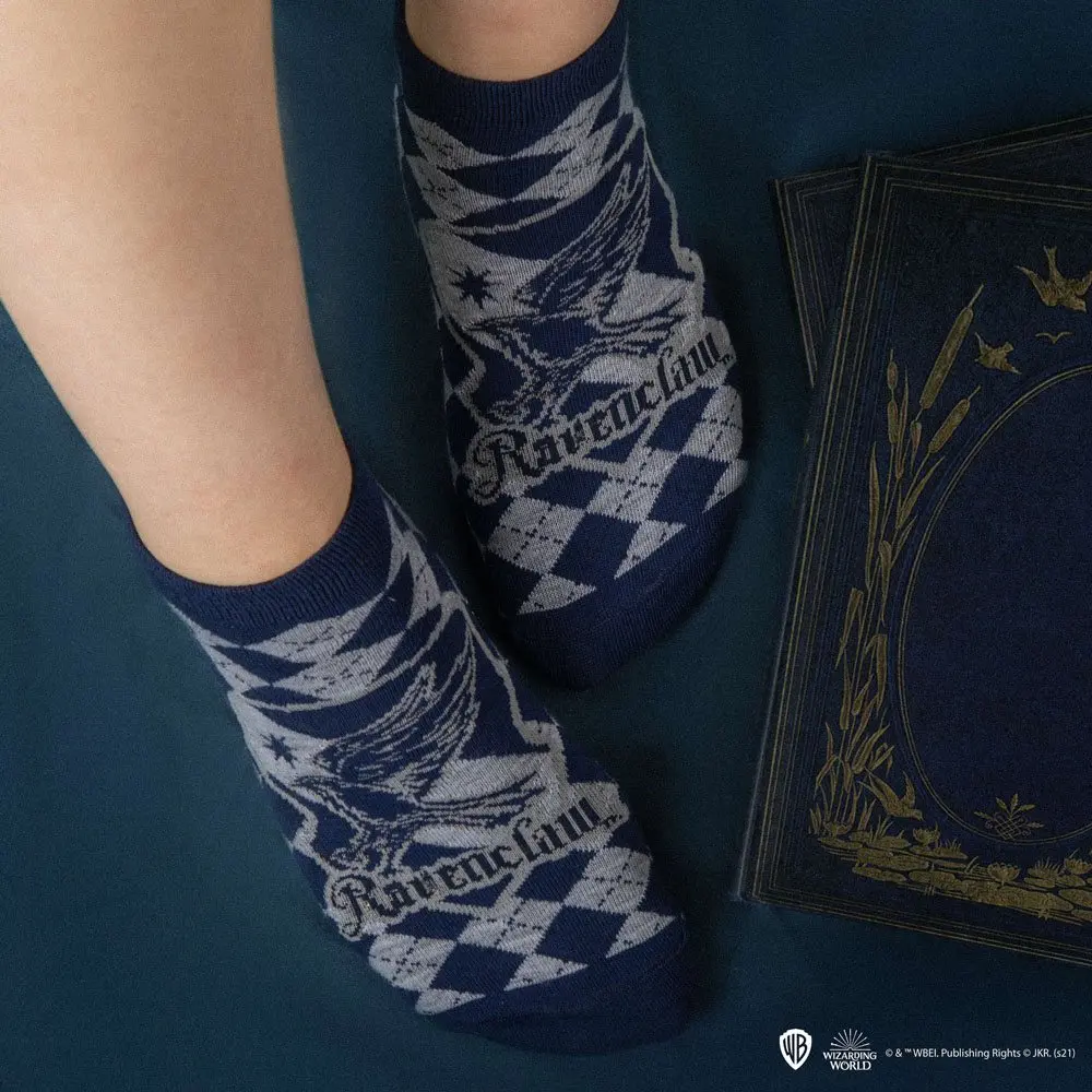 Harry Potter Ankle Socks 3-Pack Ravenclaw product photo