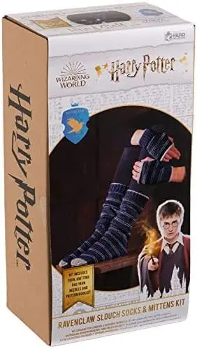 Harry Potter Knitting Kit Slouch Socks and Mittens Ravenclaw termékfotó