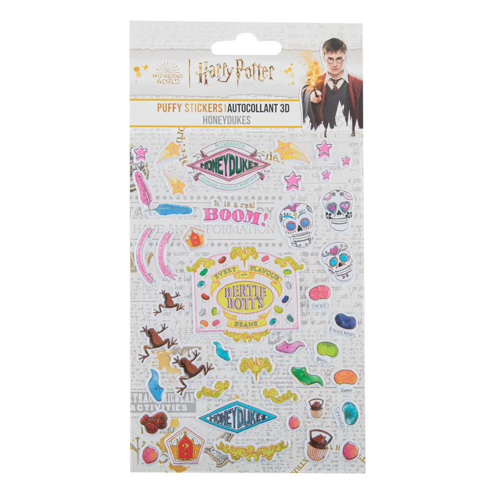 Harry Potter Puffy Sticker Honey Dukes product photo