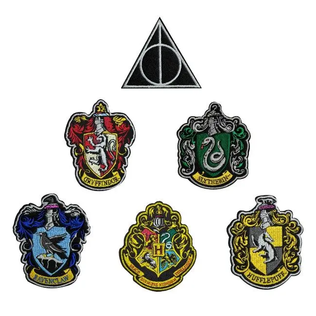 Harry Potter Patches 6-Pack House Crests product photo