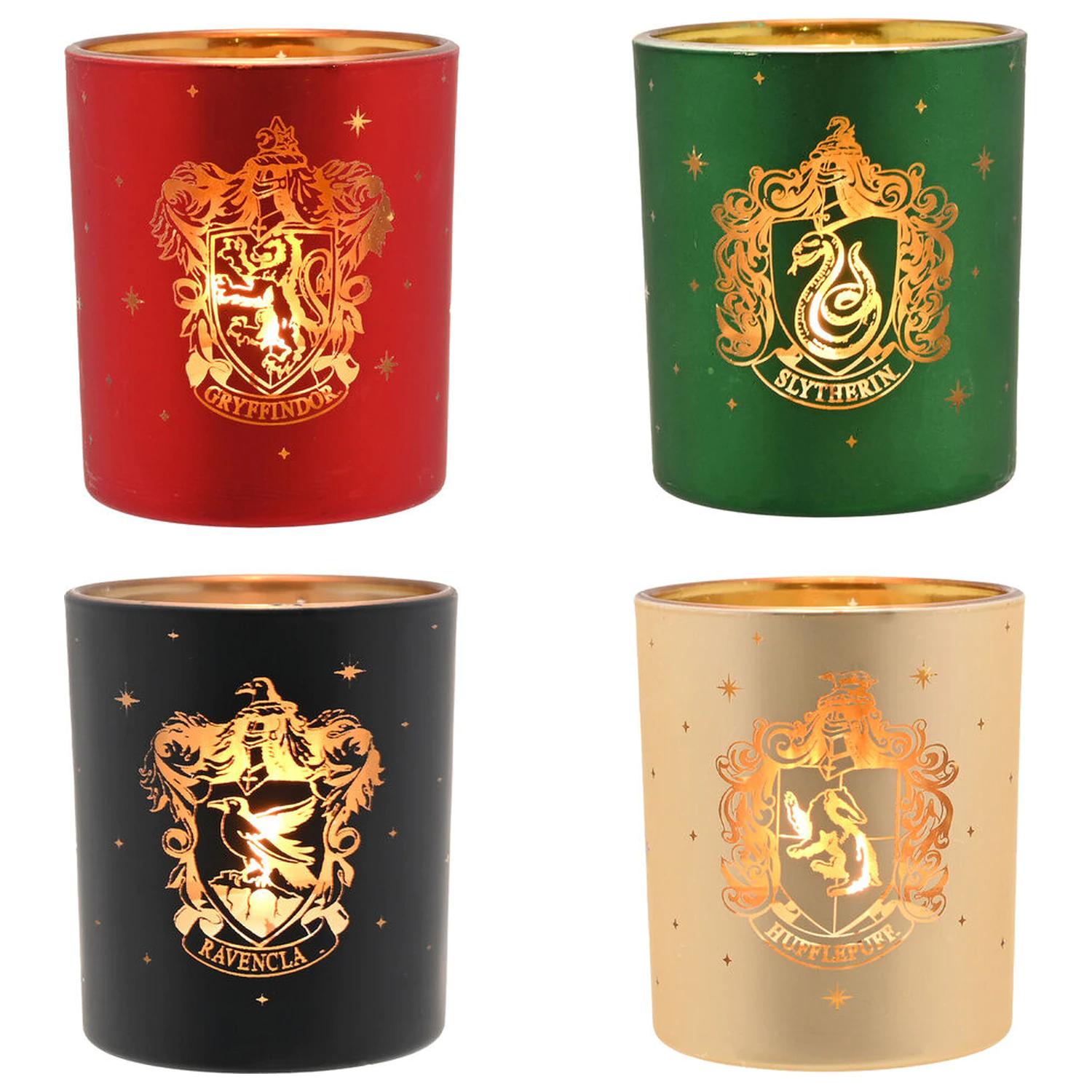 Harry Potter Houses 4-piece tea light holder set product photo