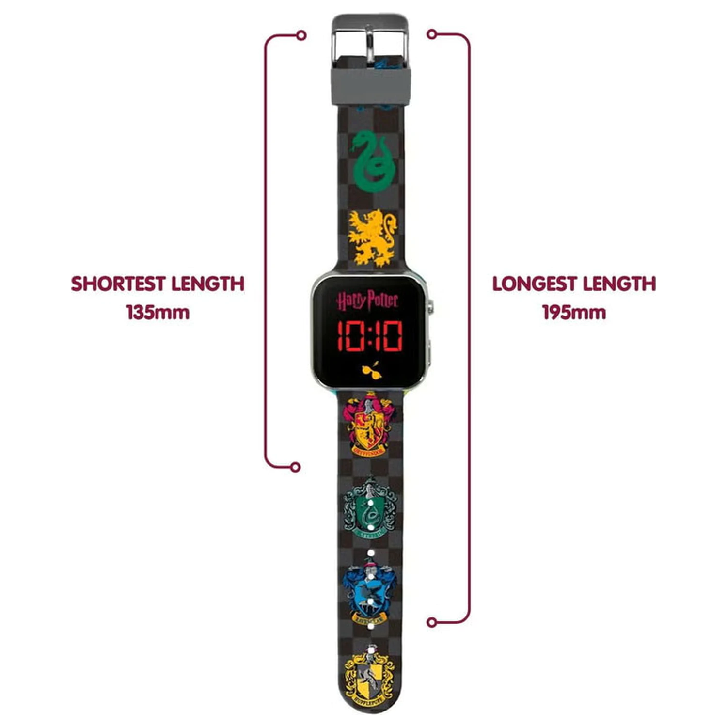 Harry Potter Houses digital LED wristwatch product photo
