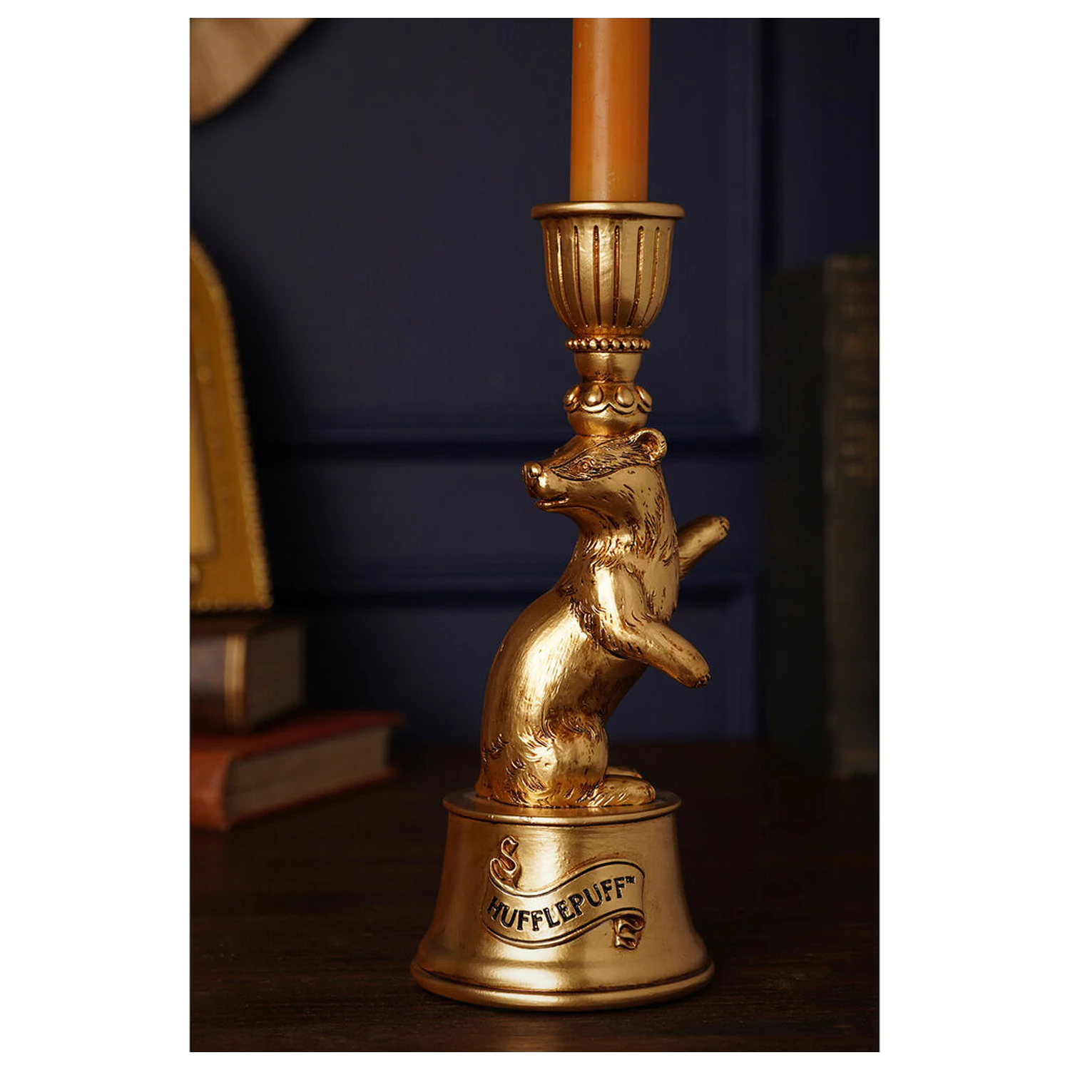 Harry Potter Hufflepuff Badger 3D candle holder product photo