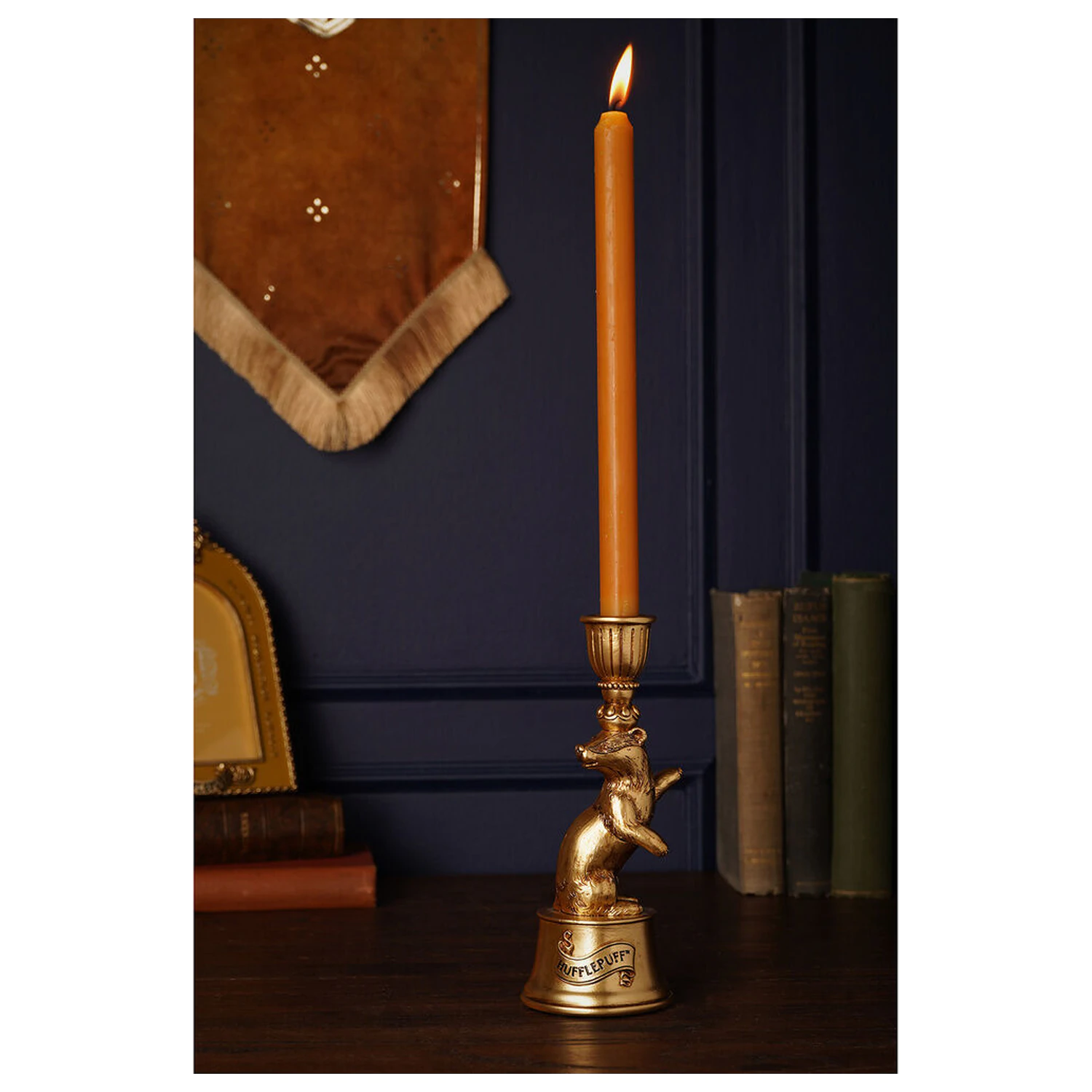 Harry Potter Hufflepuff Badger 3D candle holder product photo