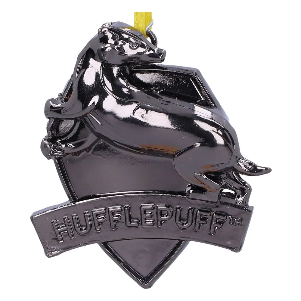 Harry Potter Hanging Tree Ornament Hufflepuff Crest (Silver) 6 cm termékfotó