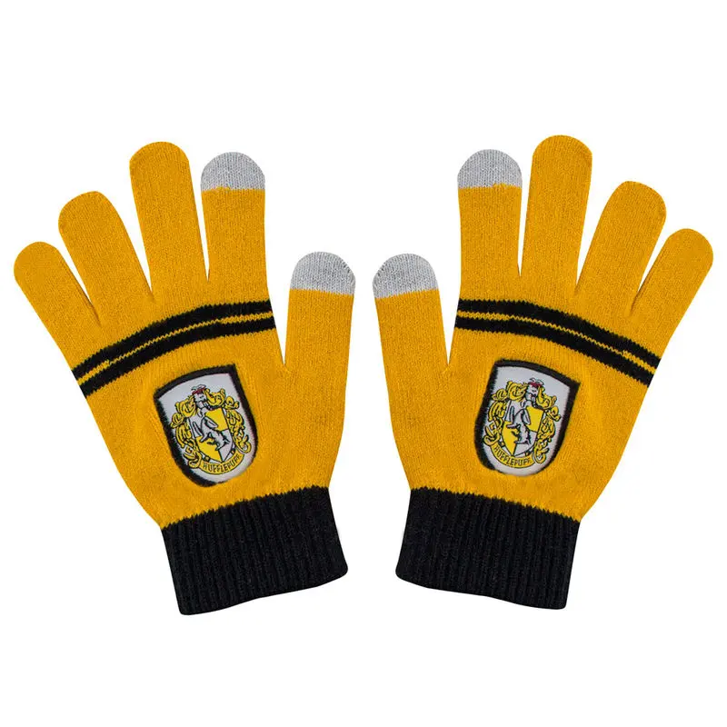 Harry Potter Beanie &amp; Gloves Set for Kids Hufflepuff product photo