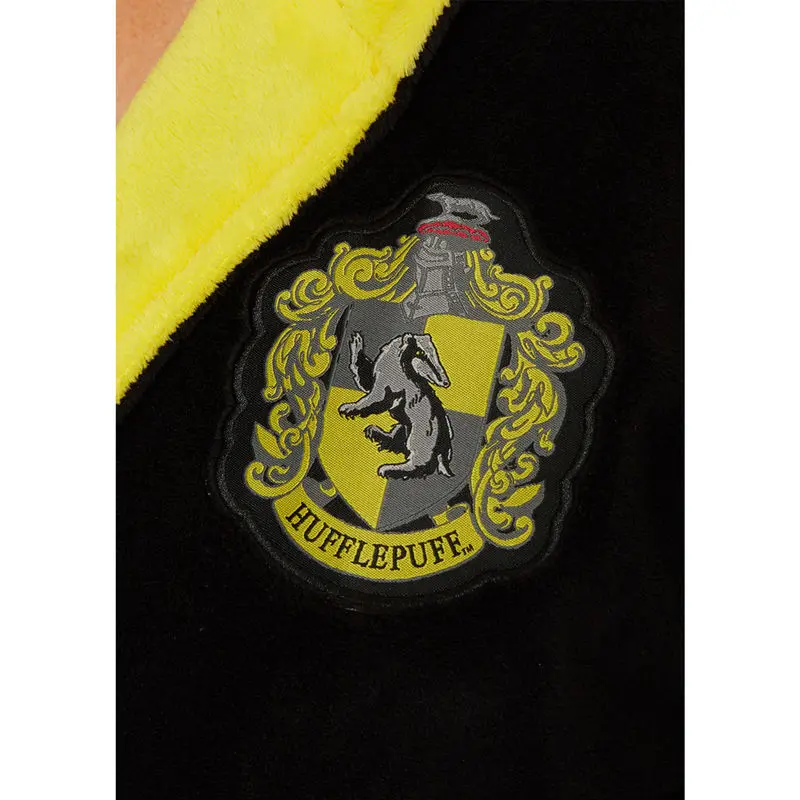 Harry Potter Fleece Bathrobe Hufflepuff product photo