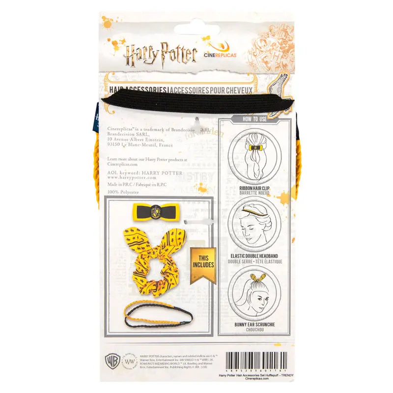 Harry Potter Hufflepuff hair accessories product photo