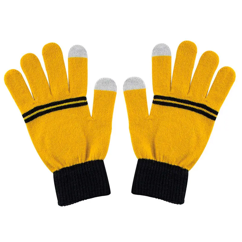 Harry Potter Hufflepuff gloves screentouch product photo