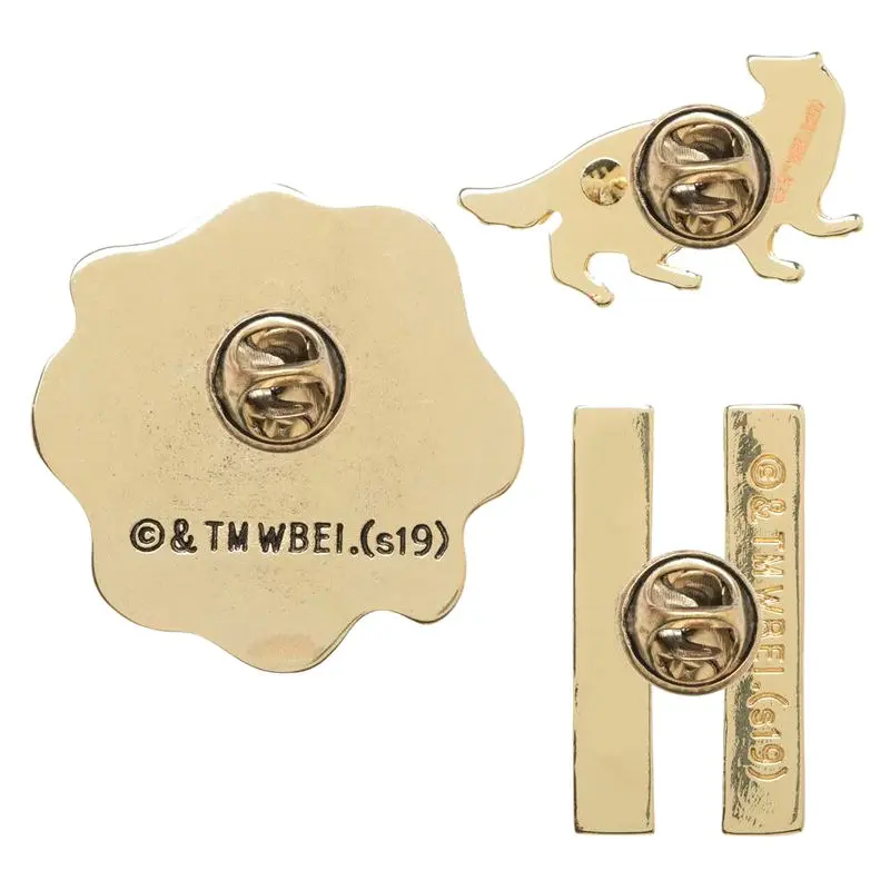 Harry Potter Hufflepuff pack 3 pin product photo