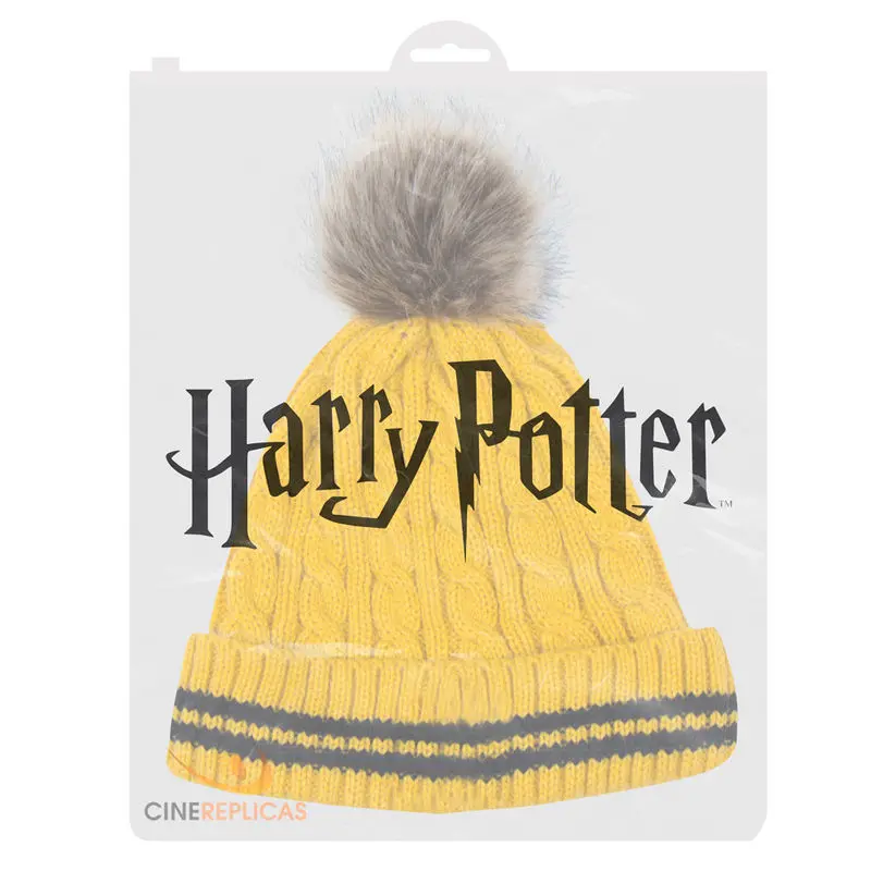 Harry Potter Pom-Pom Beanie Hufflepuff product photo