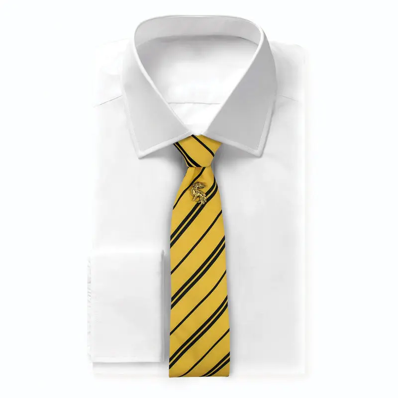 Harry Potter Hufflepuff deluxe necktie product photo