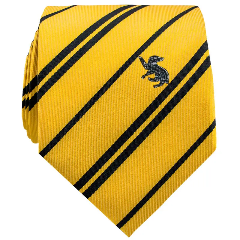 Harry Potter Hufflepuff deluxe necktie product photo