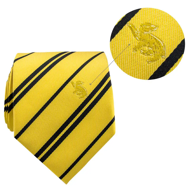 Harry Potter Hufflepuff deluxe necktie product photo