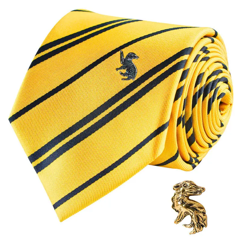 Harry Potter Hufflepuff deluxe necktie product photo
