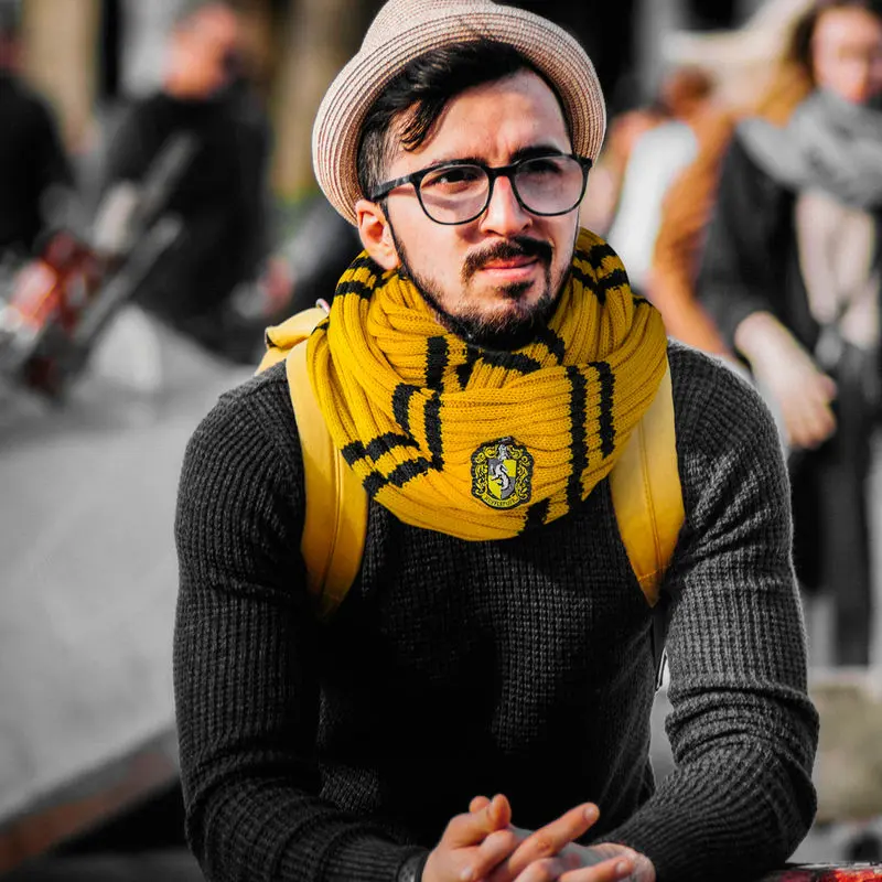 Harry Potter Infinity Scarf Hufflepuff product photo