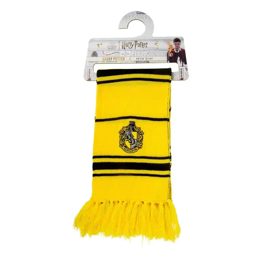 Harry Potter Scarf Hufflepuff Thin Stripes (Hanger) 160 cm product photo