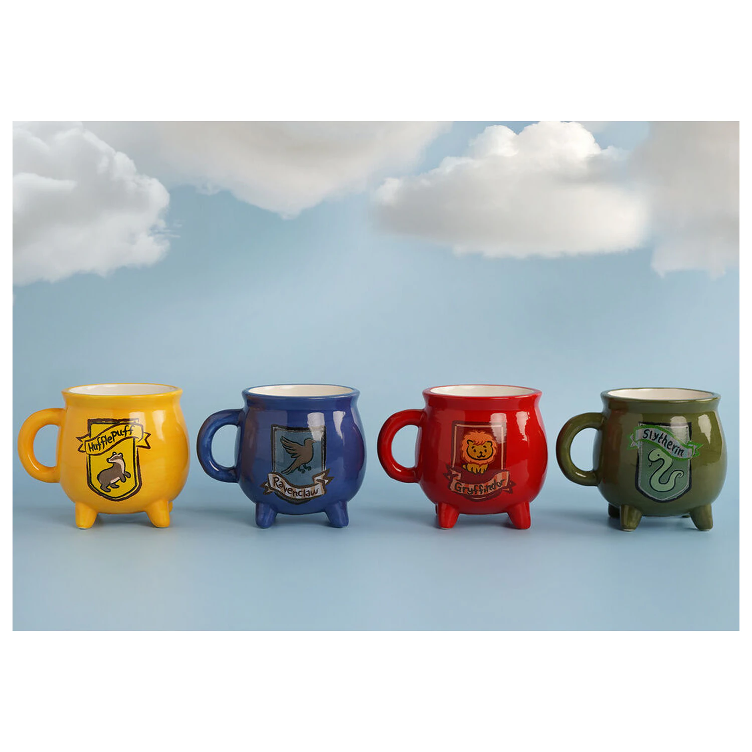 Harry Potter Hufflepuff cauldron mug 450ml product photo