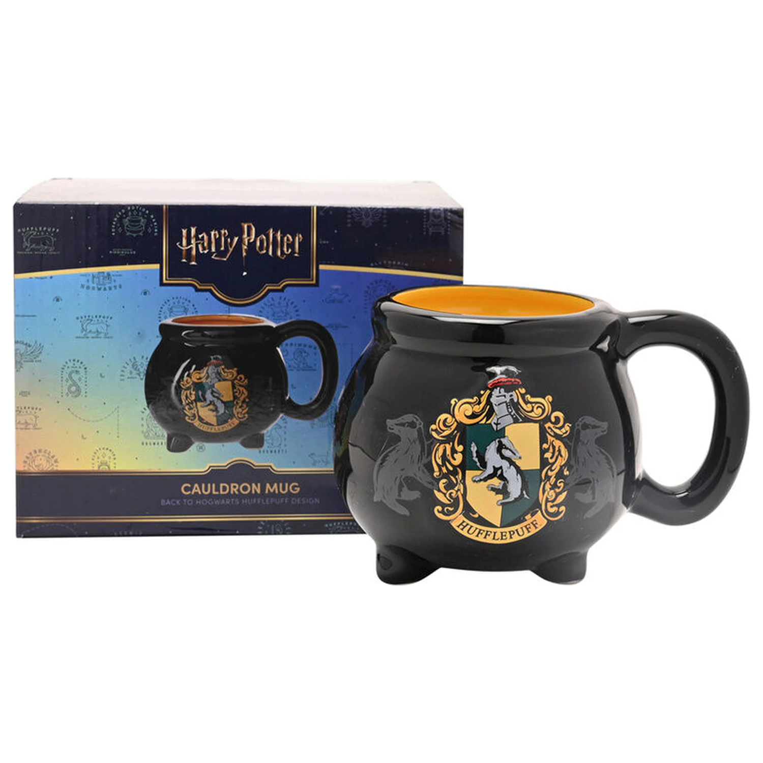 Harry Potter Hufflepuff cauldron mug product photo