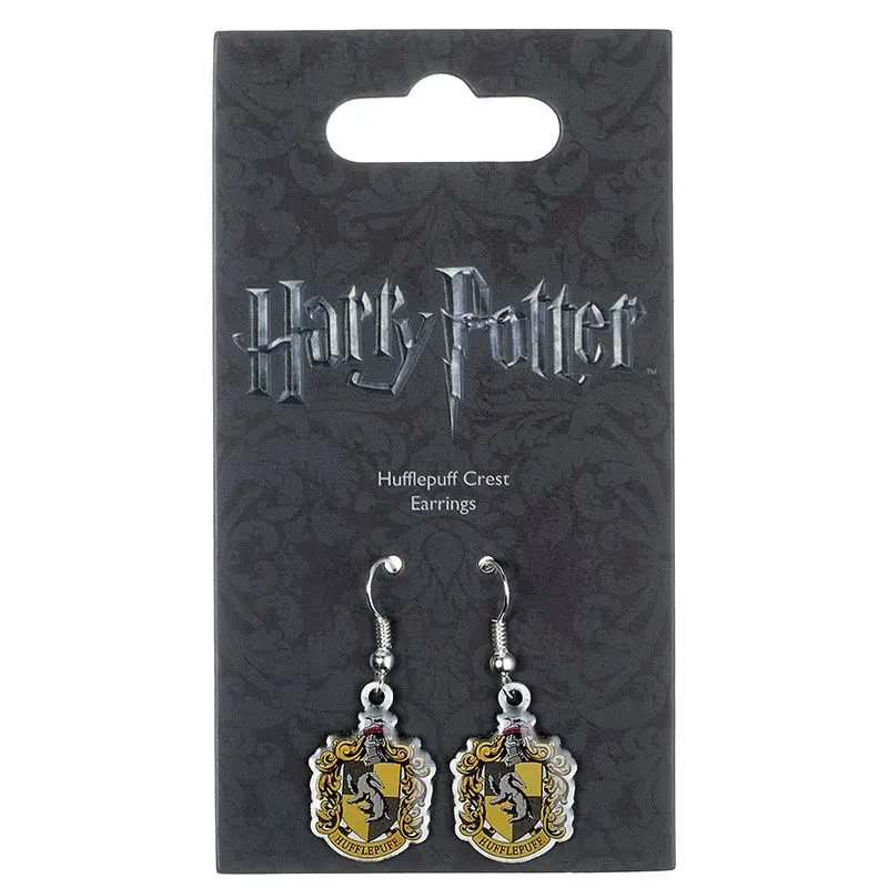 Harry Potter Hufflepuff Crest earrings product photo