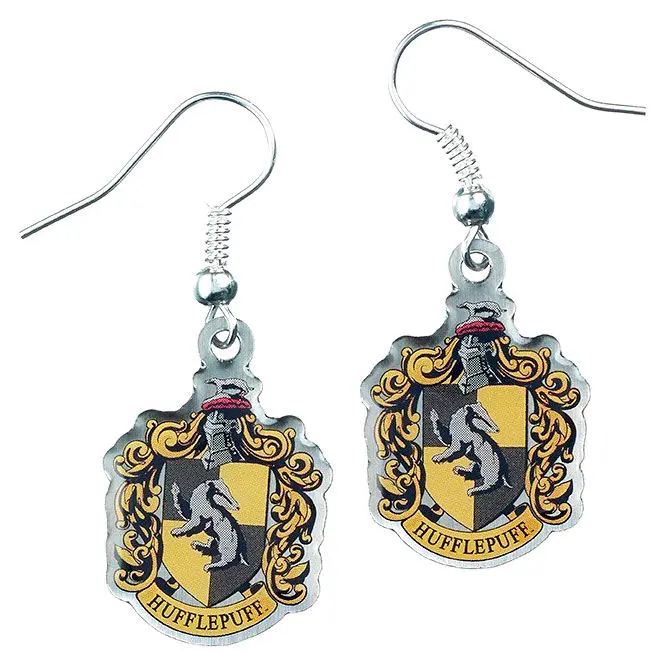 Harry Potter Hufflepuff Crest earrings product photo