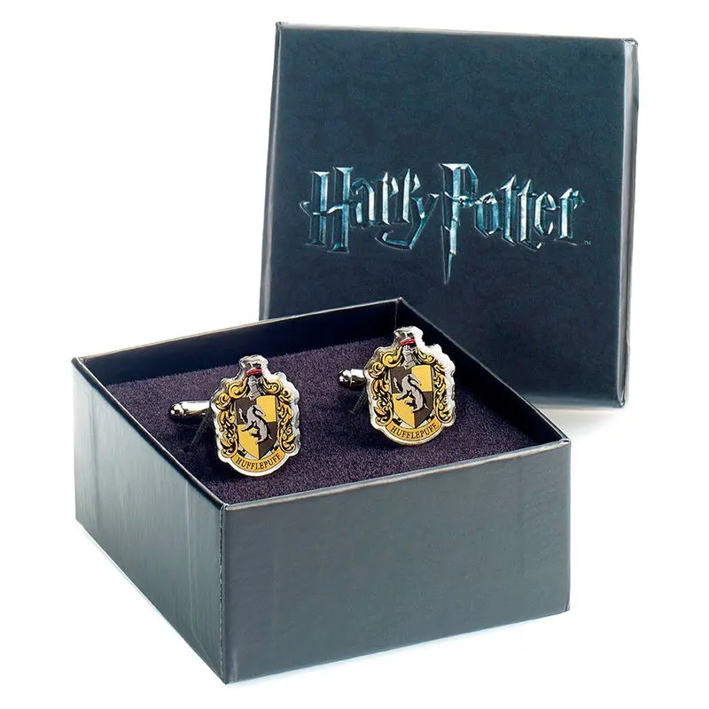 Harry Potter Hufflepuff Crest Cufflinks product photo