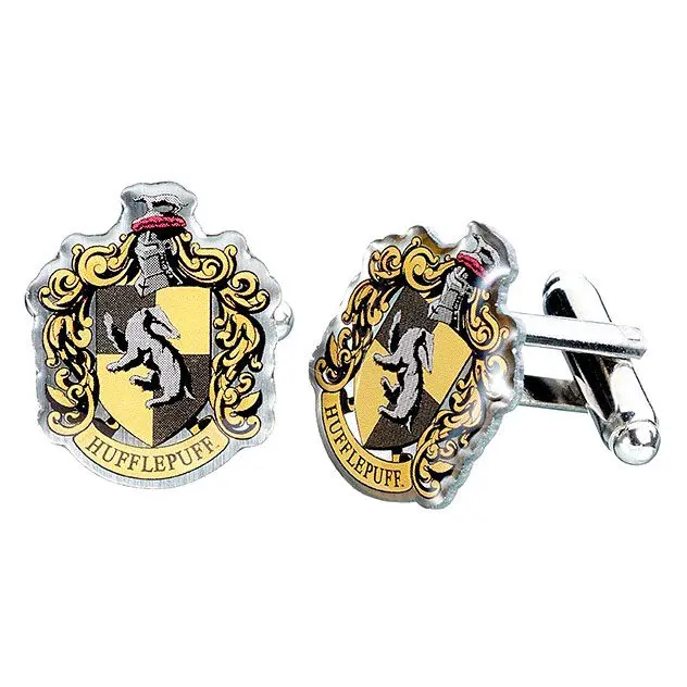 Harry Potter Hufflepuff Crest Cufflinks product photo