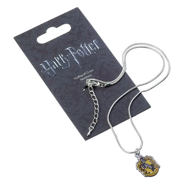 Harry Potter Hufflepuff Crest Slider necklace product photo