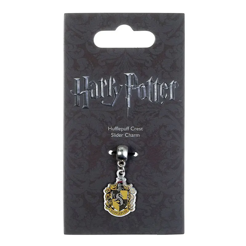 Harry Potter Charm Hufflepuff Crest (silver plated) termékfotó