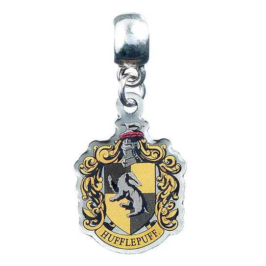 Harry Potter Charm Hufflepuff Crest (silver plated) termékfotó