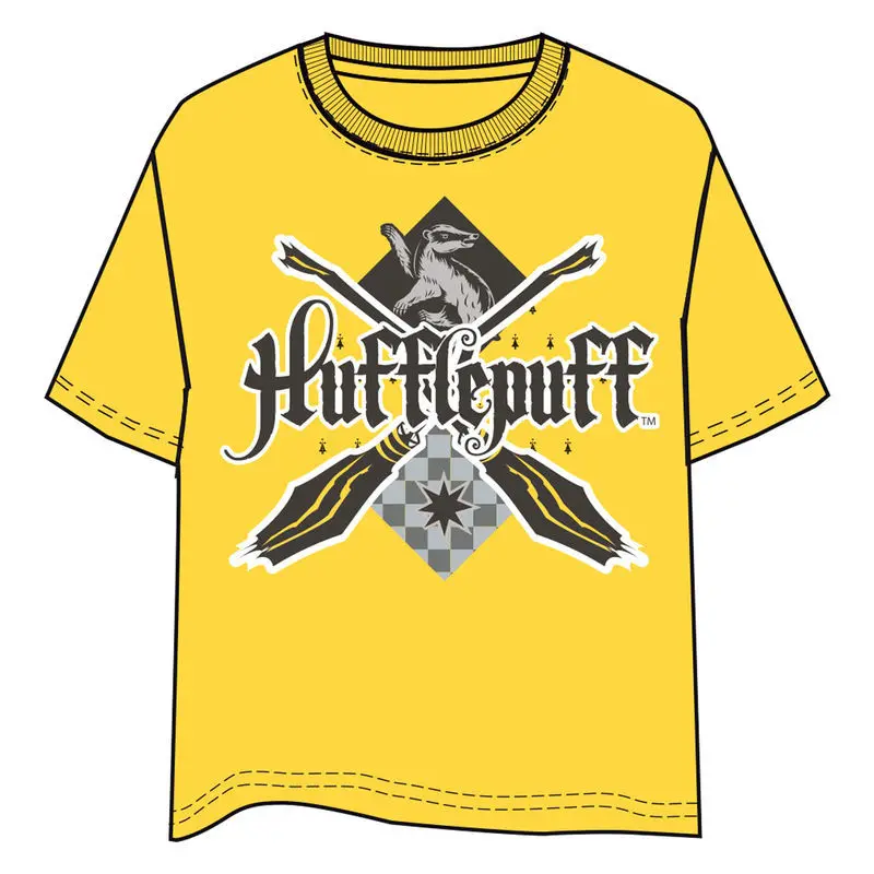 Harry Potter Hufflepuff Adult T-shirt product photo
