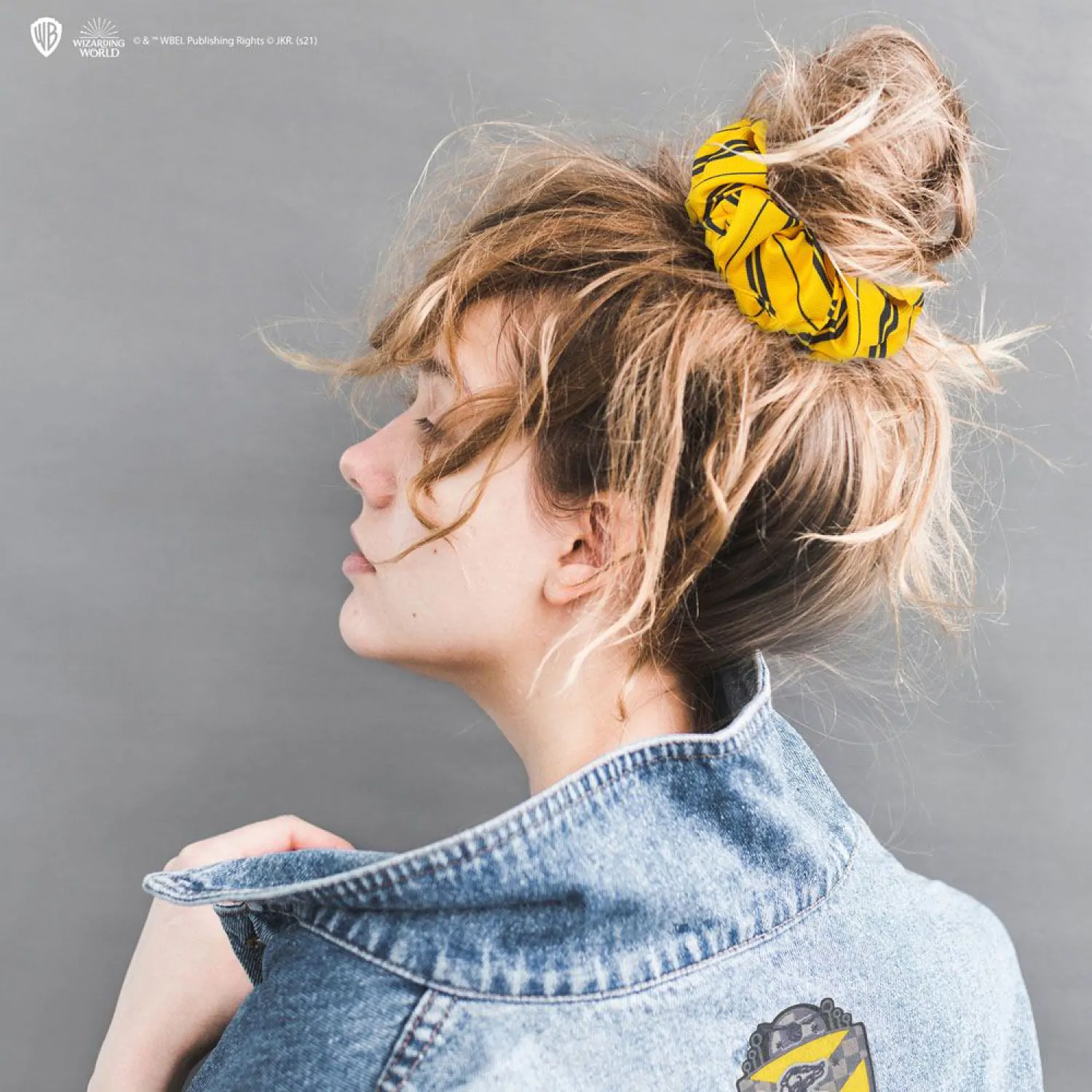 Harry Potter Classic Hair Accessories 2 Set Hufflepuff product photo