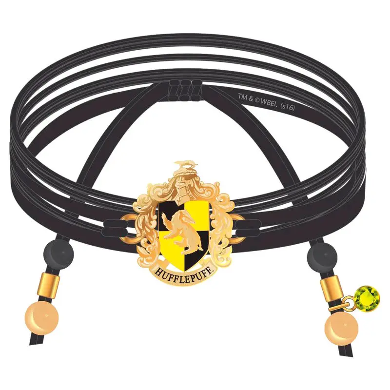Harry Potter Hufflepuff bracelet with charms product photo